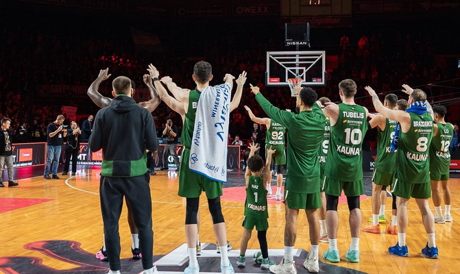 Superkompiuteris paskaičiavo „Žalgirio“ ekipos šansus prasibrauti į Eurolygos atkrintamąsias